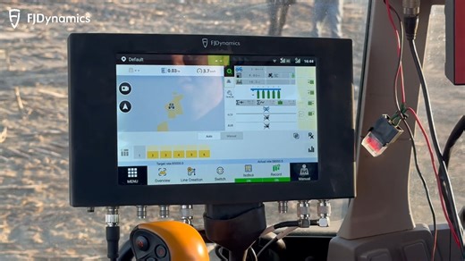 Farmer Tried #AT1 and Liked It! 🌞🚜 Our expert technician recently took the #FJD AT1 #Autosteering Kit to a real farm and tested it on a John Deere 6130M tractor with a seeder. It worked great! Super accurate and easy to use with the #tractor. Our farmer was impressed with the worked areas rendering in real time on the screen! ✔Bonus alert: Farmers now can enjoy the same software features on the AT1 as the AT2 offers! Discover more #FJD farming solutions: https://bit.ly/3R6L9UB #FJD #FJDynamics