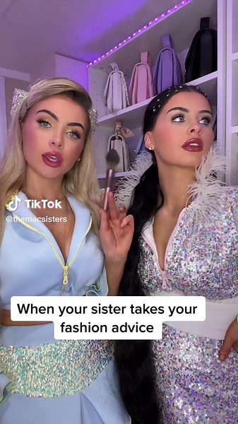 I was so happy 🥹#sisters #themacsisters #fashion #glowup