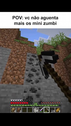 1.1K reactions · 27 shares | odeio baby zombie... . . . #minecraft #minecrafthouse #minecraftpc #minecraftsurvival #minecraftforever #minecraftmeme #mc #meme | Eduardo Gomes | Facebook