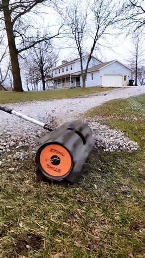How to clean gravel out of your lawn after plow season! #fyp #snowremoval #snowremoval2023 #spencerlawncarellc #spencerlawncareonyoutube #howto | Spencer Lawn Care & Life