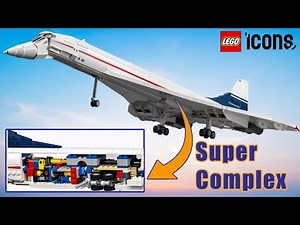 Breaking Down the New, Sleek Lego Concorde