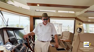 Step aboard as Bryan Harris walks you through the impressive Ranger Tugs R-43 Command Bridge. Designed and built by hand in the USA, the R-43 CB is loaded with innovative features that will make your life on the water stress-free and fun (like it’s supposed to be). #rangertugs #tugnuts #livelifeatsealevel | The Pocket Yacht Company
