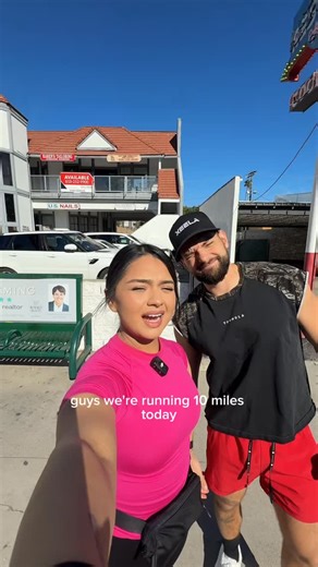 Kristen Cruz ✞ on Instagram: "Ran 10 miles w @ilyafeddy my trainer @xeelafitness 🧍🏽‍♀️prepping for this half marathon🏃‍♀️ Vidoe details 😌 - outfit from @younglaforher - shoes @hoka - fanny pack @lululemon - full beat 💄💋 mascara @maybelline Brown gel @elfcosmetics Foundation @itcosmetics Concealer @tartecosmetics Setting powder @hudabeauty Blush @toofaced Contour stick & bronzer @toofaced The fitness tracking app I use is @xeelafitness use code CRUZ when signing up @strava linked in my bio