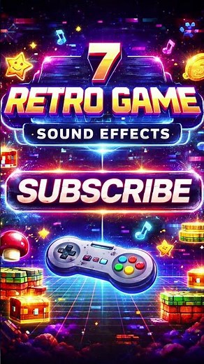 7 Retro Gaming Sound Effects | Classic 8-Bit & Arcade SFX