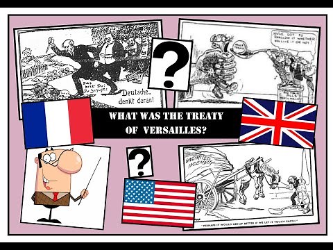 GCSE History: What was the Treaty of Versailles? (Original footage)