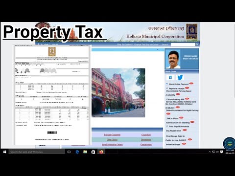 Kolkata Municipal Corporation Property Tax Pay Online || Tech360