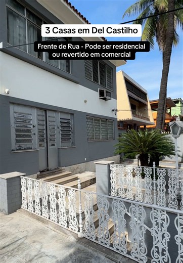 3 Imóveis no Mesmo Terreno em Del Castilho — CA0381