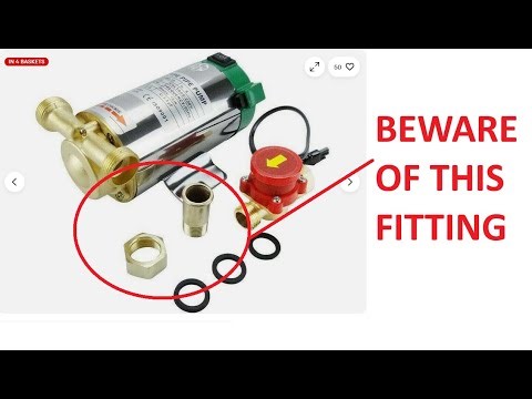 BEWARE of this Pump Fitting