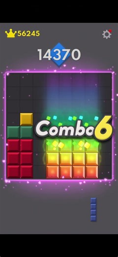 Luck or Skill? This Combo is Insane! #blockblast #combomoments #satisfying #puzzle #gaming #catblock