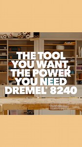 The Dremel 8240 rotary tool: a must-have for hobbyists and professionals alike, offering consistent performance and a wide range of attachments. Elevate your skills today! ___ #dremel #dremeltools #dremeldiy #diy #diyprojects #sharemydremel #dremelattachment #powertools #rotarytool | Dremel Australia