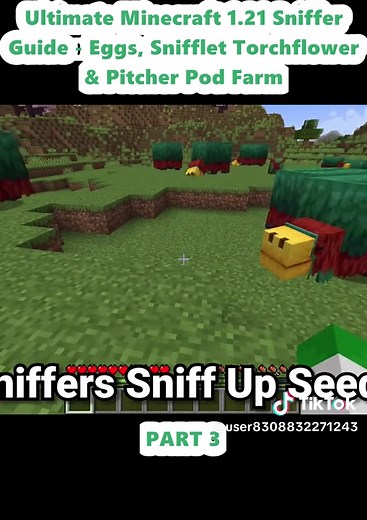 Ultimate Minecraft 1.21 Sniffer Guide for Farming