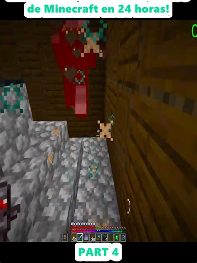 Encontré los objetos más RAROS de Minecraft en 24 horas! (4) | minecraft