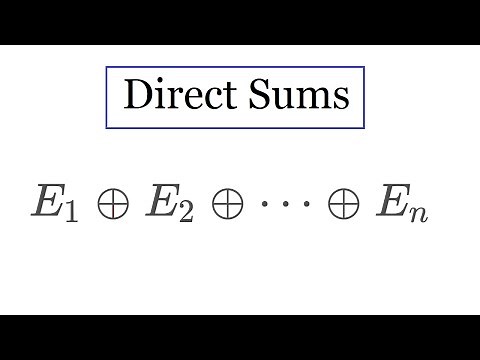 Direct Sum