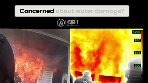 Concerned about water damage during firefighting? Let’s look at the facts. 📊 Residential fire losses in the U.S. reached ~$11 BILLION in 2023. That number includes fire, heat, smoke — and suppression efforts. So the real question is: 👉 Is water causing the damage… or is it uncontrolled fire growth? Consider this: At 160 GPM, only 40 gallons are applied in 15 seconds If those 15 seconds rapidly knock down the fire, what’s the trade-off? 40 gallons of water vs. continued fire growth, heat releas