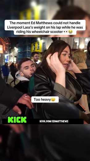 Ed Matthews Struggles with Weight on Scooter Ride