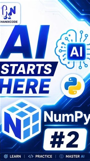Python Numpy Arrays less than 60 seconds🚀🚀| Creating 1D, 2D & 3D Arrays