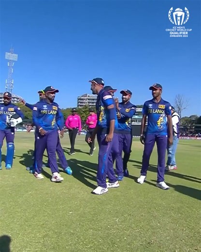 Sri Lanka finish the tournament unbeaten and are crowned the #CWC23 Qualifier Champions 👏 #SLvNED | ICC - International Cricket Council
