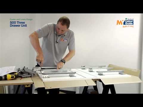 Cooke & Lewis 500 3 Drawer Unit Assembly