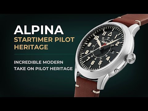 Alpina Heritage Pilot Review - The new Startimer Line