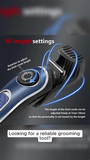 Waikil WL-6675 Rechargeable cordless Hair Trimmer for Home Grooming Clipper Salon
