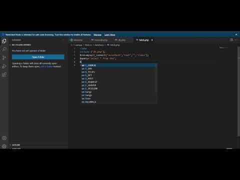 PHP MySQL Fetch Data Tutorial | Display Database Data using Echo in backend | PHP | HTML | Database