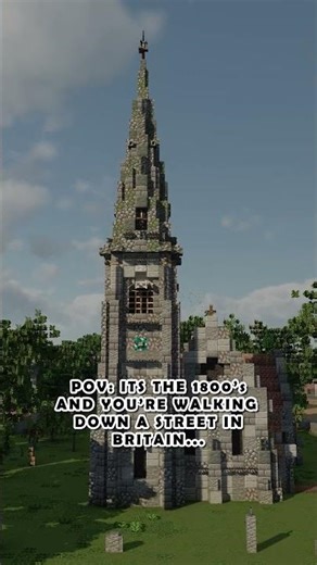 Victorian Era Buildings in Minecraft #minecraft #britisharchitecture