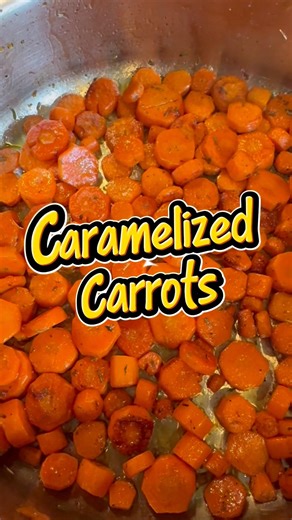 Quick & easy caramelized carrots