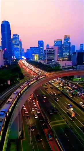 Touching The Sky : The Allure of Skyscrapers #travel #aerialphotography #cityscape #sunset #drone