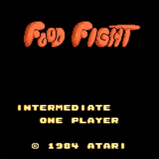 Food Fight (Atari 7800) playthrough #retrogaming #retrogame #retrogames #atari | Illusion Naga Gaming