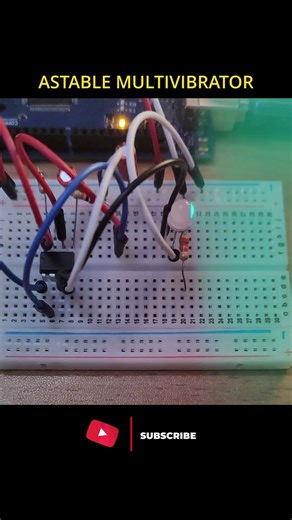 Astable Multivibrator #shorts #viral #viralshorts #skills