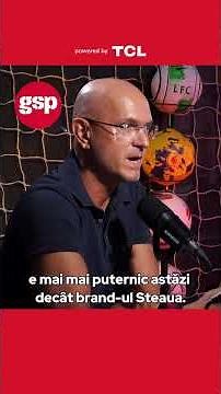 Orlando Nicoară comes to the GSP podcast "2 la 1". Don't miss it - Friday, 6:00 PM