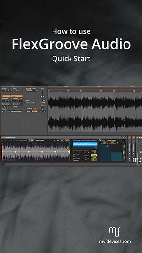 Make your audio clips groove! - FlexGrooveAudio Quick Start #abletonlive #musicproducer #beatmaking