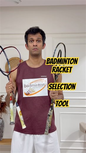 Check out the Racket selector tool by Badminton warehouse - https://www.badmintonwarehouse.com/