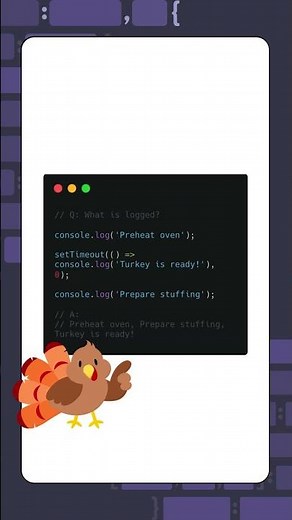 Code a turkey timer!