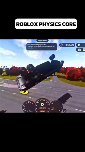 Roblox physics in a nutshell #roblox #funny #core #fyp