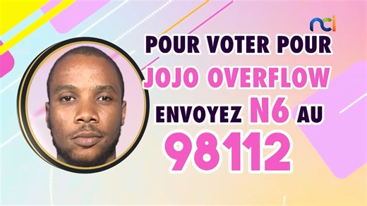 Vous avez aimé la prestation de Jojo Overflow ?�Il est en compétition aujourd’hui dans Chante Ton Kiff ! 📲 Votez dès maintenant pour lui en envoyant N6 au 98112� 💵 Coût du SMS : 206 | NCI - La Nouvelle Chaîne Ivoirienne