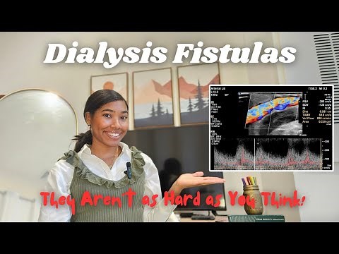 How to Scan Dialysis Fistulas -Ultrasound Tutorial