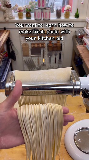 Fresh Pasta Making Guide with Kitchenaid