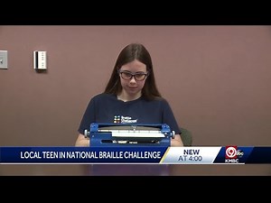 'Move forward, don't give up': 5X national braille champion competing for 6th title