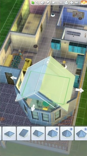 Installing a roof in TS4 (When I Don't Know How) #thesims4 #sims4 #sims4build