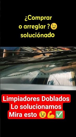 Bent wiper blades? Buy new ones or fix them? Here's the solution! 🚗🛠️