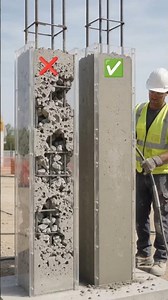 Concrete Compaction: Wrong vs Right Method 🏗️