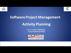 Activity Planning - Part 2 | Software Project Management | CS Lectures by SKN | Precedence Network