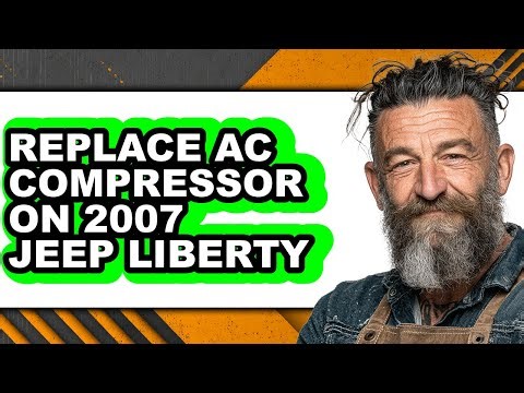 How to Replace AC Compressor on 2007 Jeep Liberty (Full Guide)