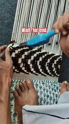 Handmade wool carpet making#handmadecarpet #weavingart #art