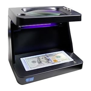 [Hot Item] DC-107 Money Detector Machine Portable UV Banknote counterfeit detector