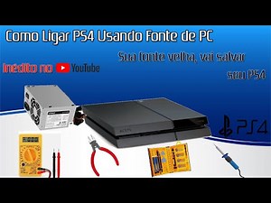 Fix Your PS4 Using a PC Power Supply (For Technicians and Laymen) - Step by Step
