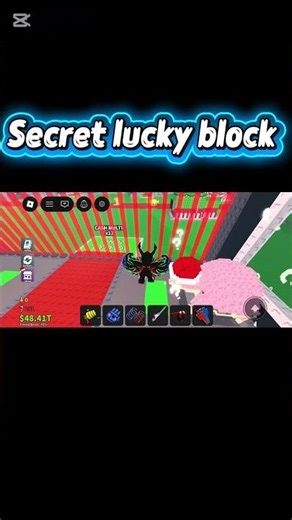 Secret santa lucky block