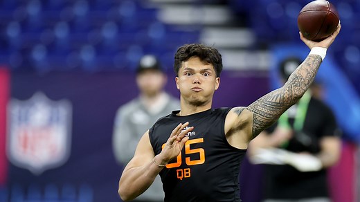 Dillon Gabriel 2025 NFL combine performance: 40 time and more