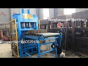 Perlite and cement block making machine Light weight block making